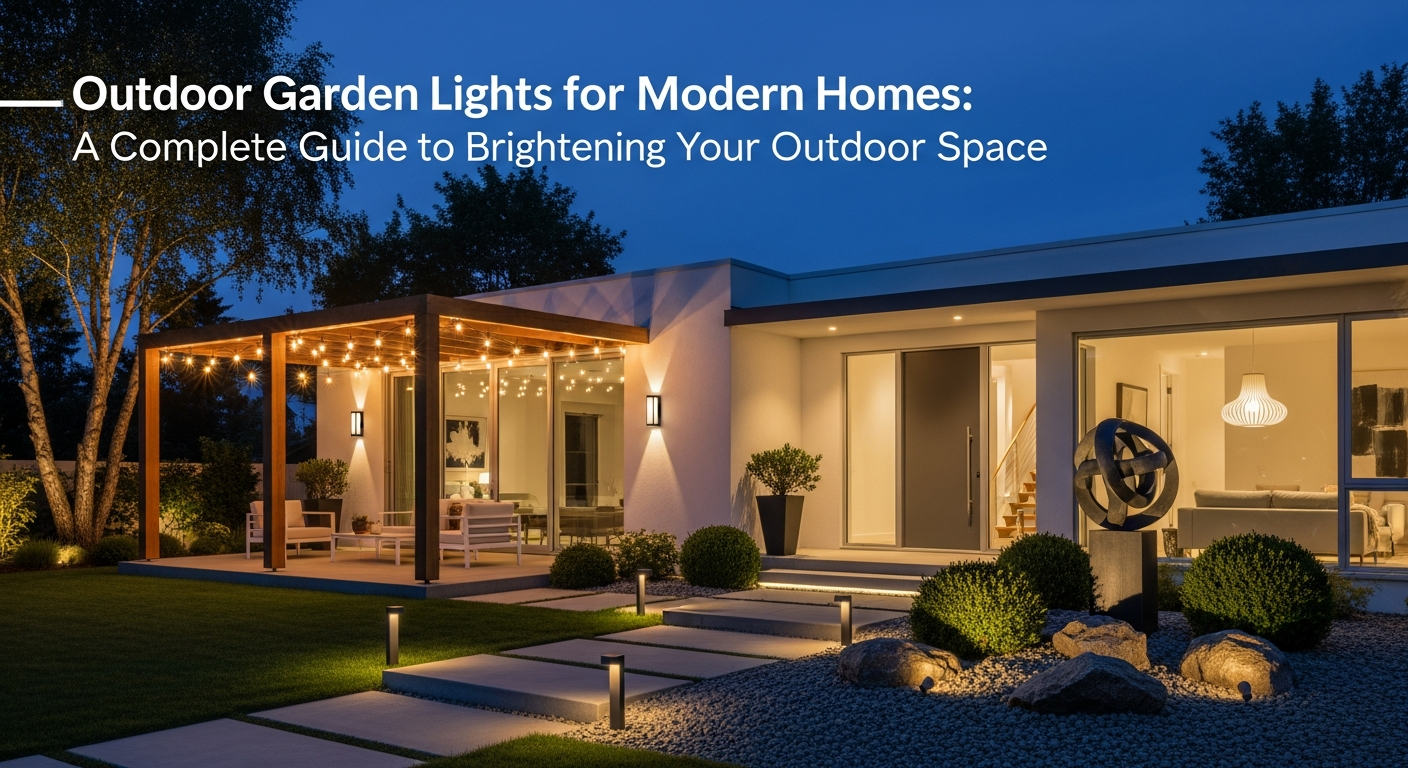 Outdoor Garden Lights for Modern Homes: A Complete Guide to Brightening Your Outdoor Space